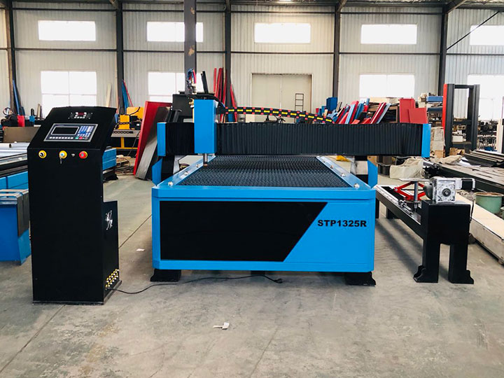 盈利型 4x8 帶旋轉管切割器的數(shù)控等離子切割工作臺套件