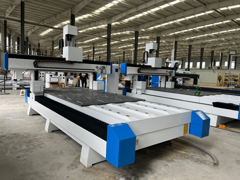 工業型5x10帶雙自動換刀套件的數控木工機