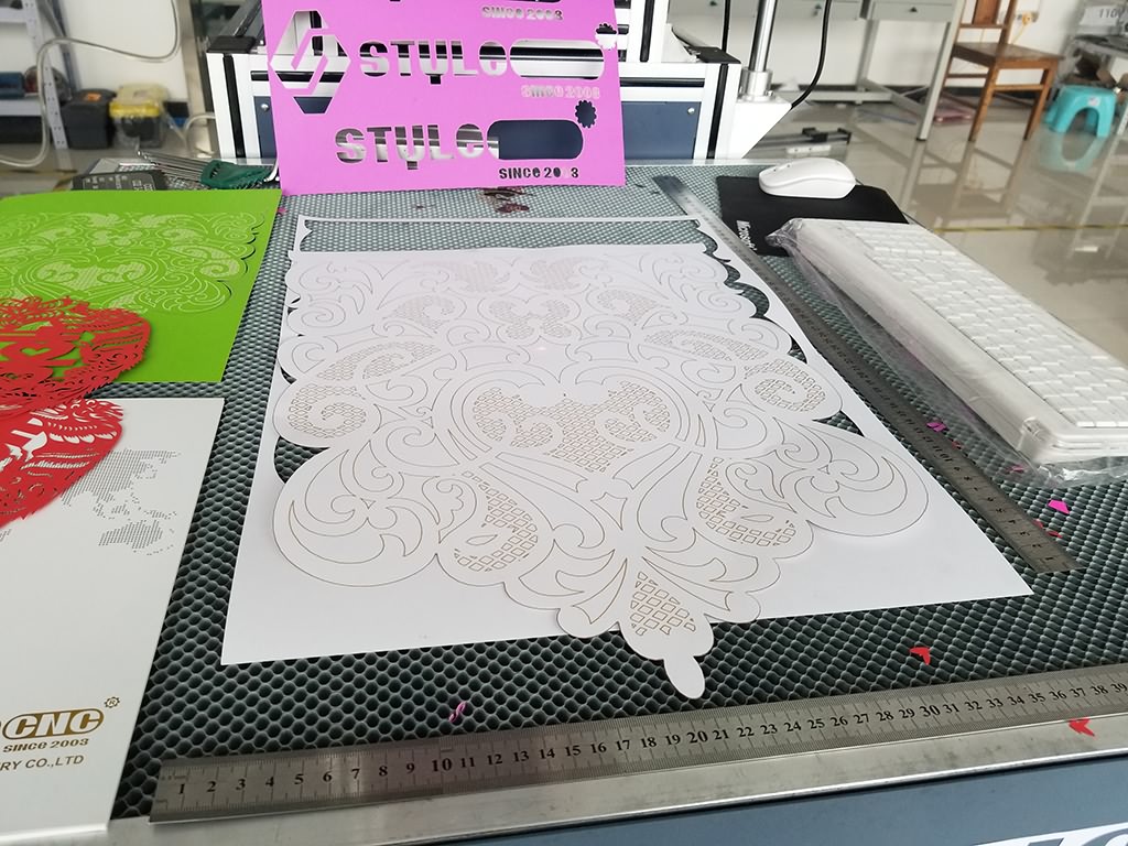 CO2 激光切割 3D 紙工藝品 CO2 激光切割 3D 紙工藝品
