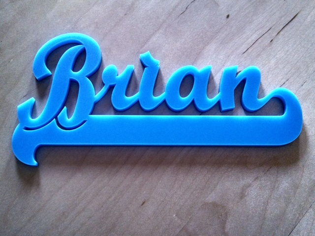 激光亞克力切割機項目構想