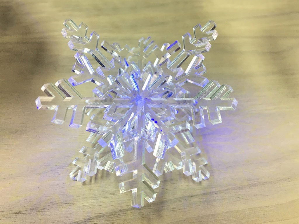 亞克力激光切割機樣品