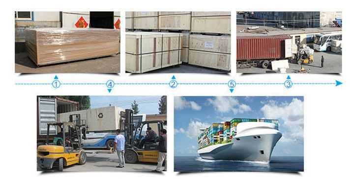 混合激光切割機包裝與發貨 混合激光切割機包裝與發貨