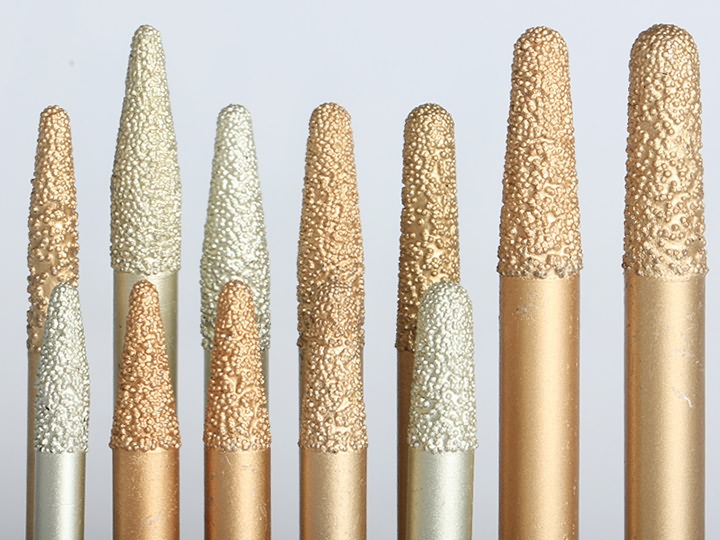 錐形鉆石 3D 大理石、花崗巖深浮雕鉆頭