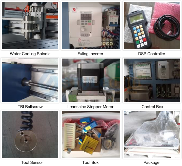 適用于小型企業的迷你臺式數控雕刻機的主要部件