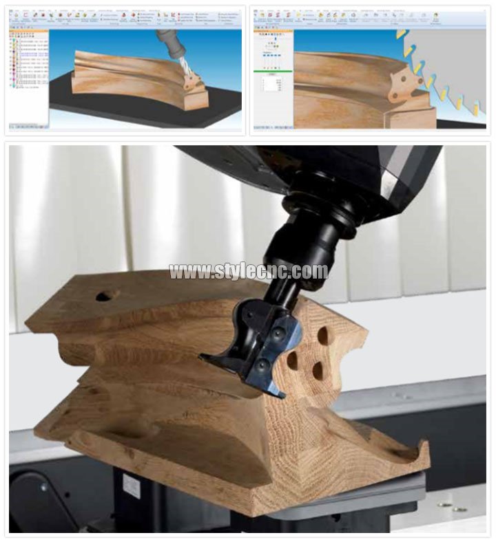 Alphacam 支持具有完全插值五軸頭的雕刻機