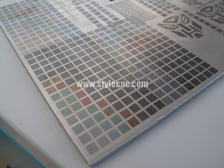 彩色激光打標機應用