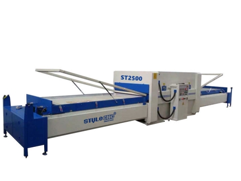 木門用 PVC 膜壓機