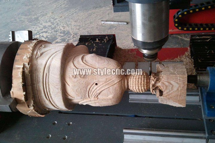 工藝品用旋轉軸數控雕刻機