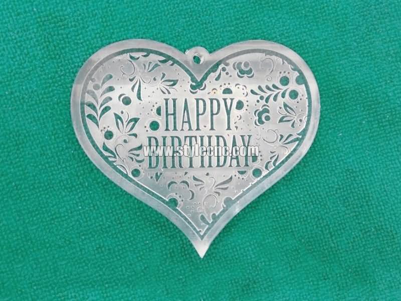 激光雕刻亞克力項目