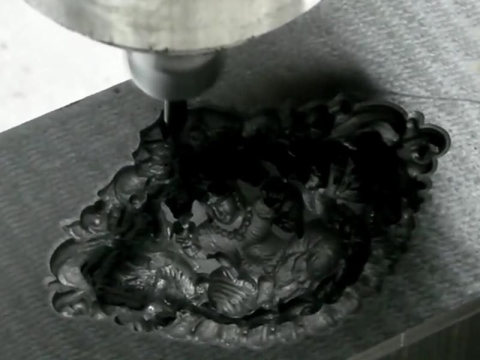 用于工藝品和模具制造的數控金屬雕刻機 用于工藝品和模具制造的數控金屬雕刻機