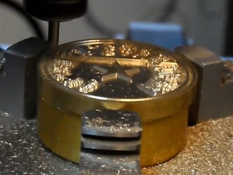 用于銅模制造的自動金屬數控雕刻機