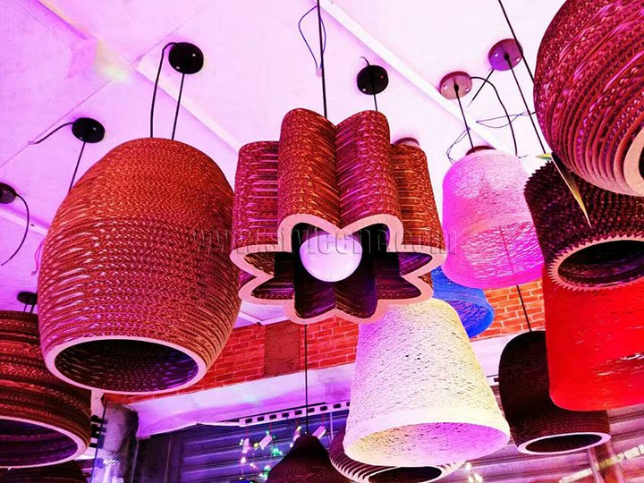 瓦楞燈罩切割項目