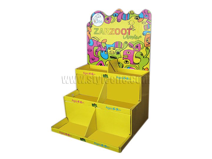 紙板零售店展示裝置和貨架切割項目