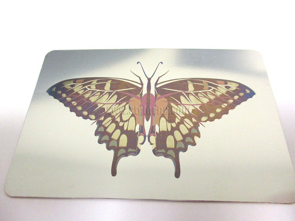 不銹鋼彩色激光雕刻