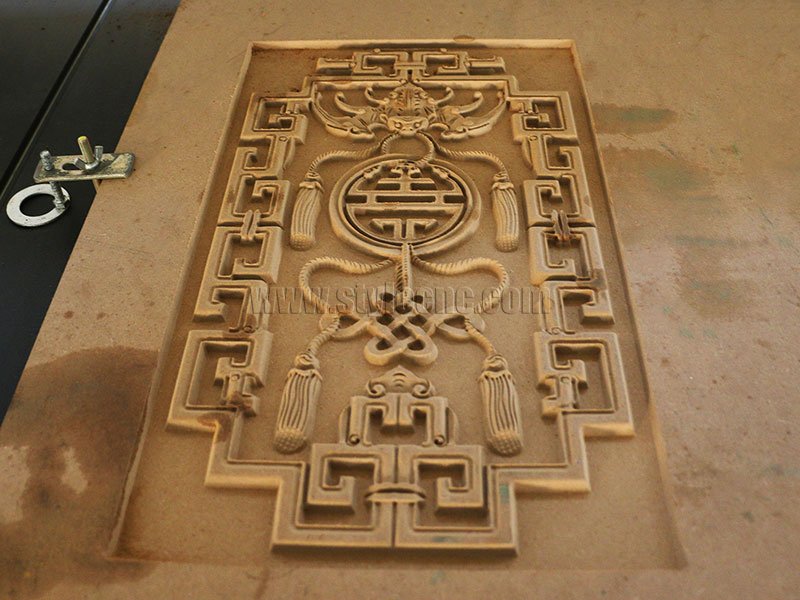 48x96數控雕刻臺3D浮雕項目