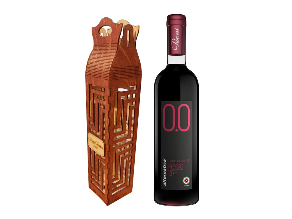 CO2 激光切割酒盒項目