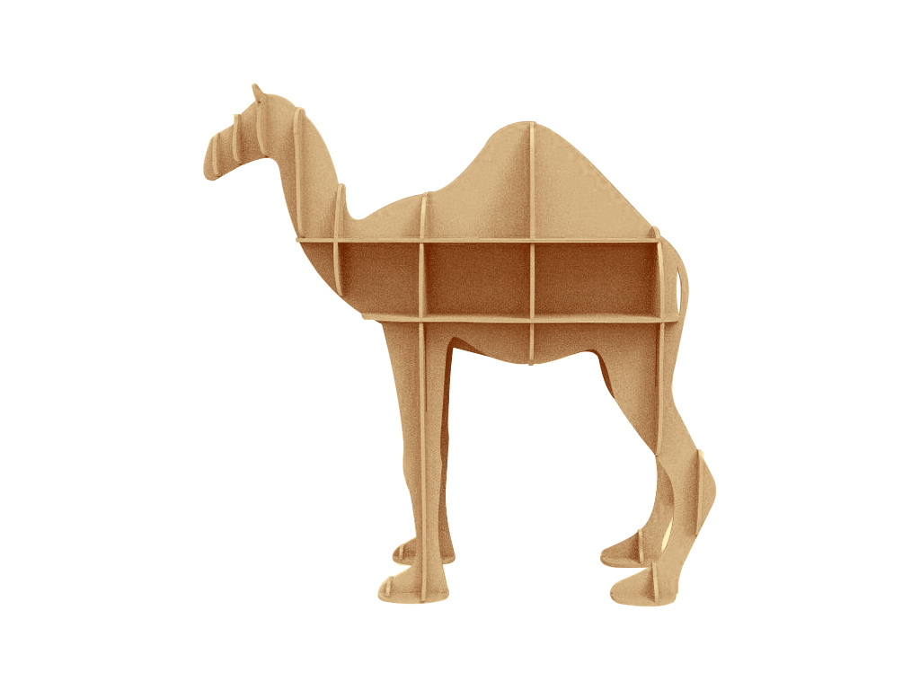 用于駱駝展示存儲項目的嵌套數控雕刻機