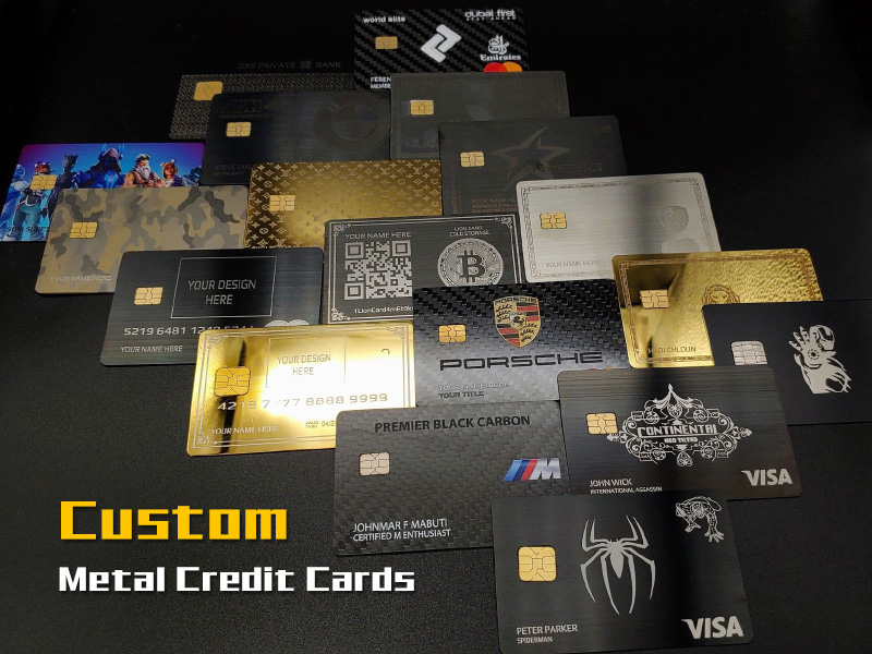 用于 DIY 定制金屬信用卡的光纖激光雕刻機