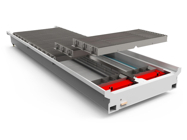4x8 數控等離子水臺切割金屬板