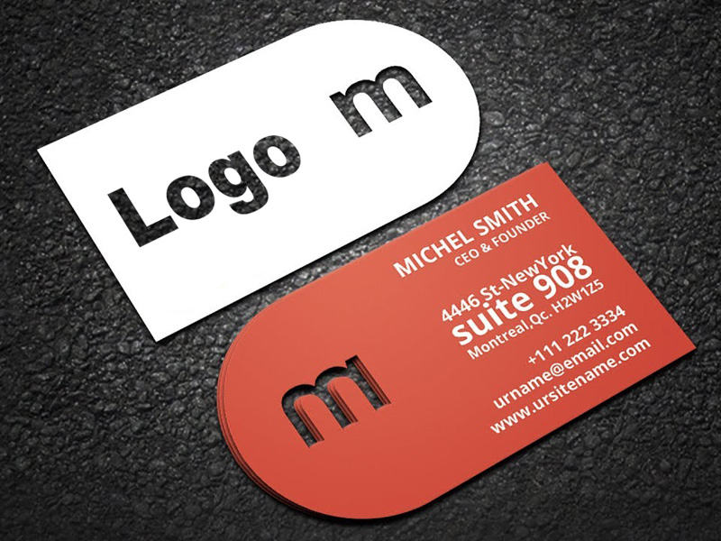 激光切割紙質(zhì)名片