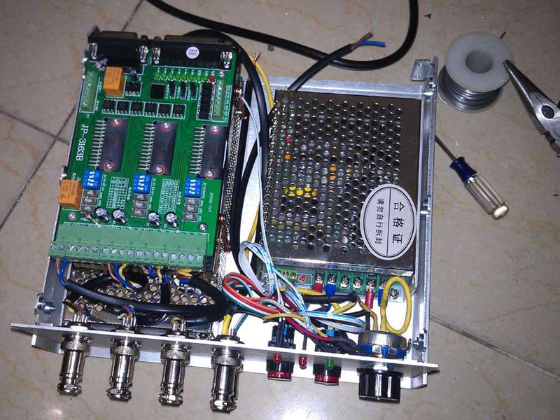 電控箱內部圖 電控箱內部圖