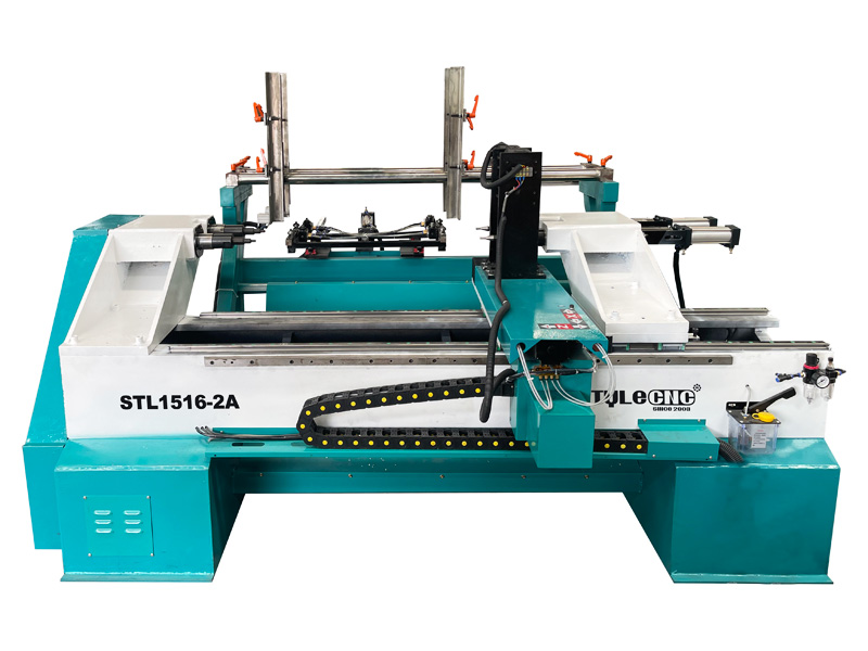 雙主軸數控木質臺球桿車床