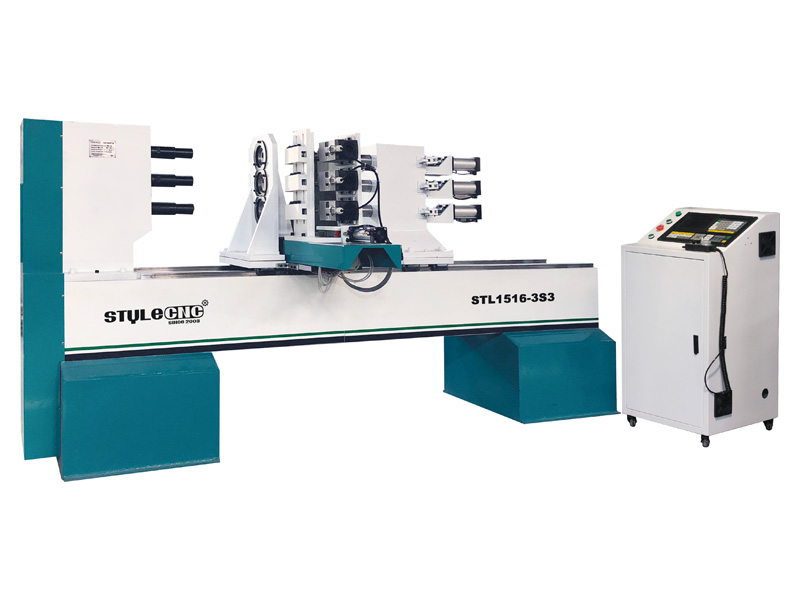 用于木工車削的多軸數(shù)控仿形車床