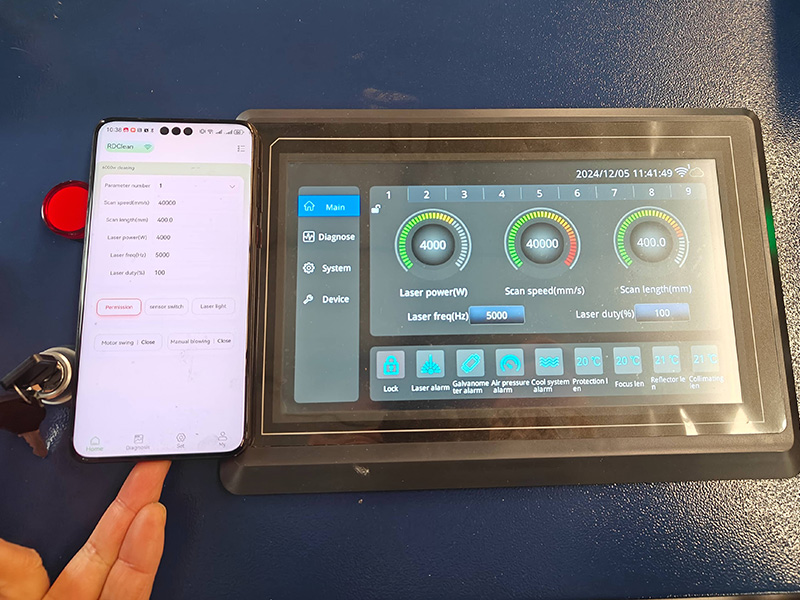 2025年最暢銷的手持式激光除銹機(jī)