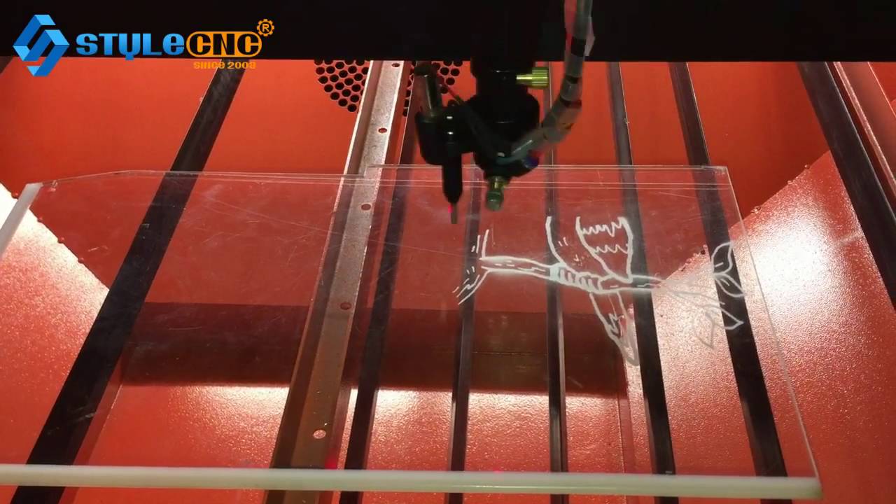 CO2 激光亞克力雕刻機項目