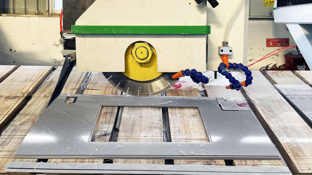 4+1 自動石材數控橋切機適用于臺面水槽切割 4+1 自動石材數控橋切機適用于臺面水槽切割