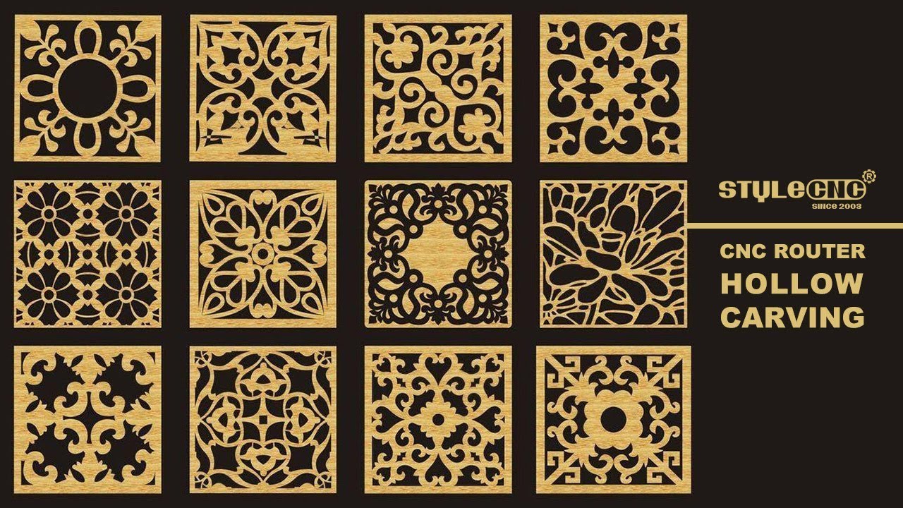 用于木制屏風鏤空雕刻項目的數控木工雕刻機