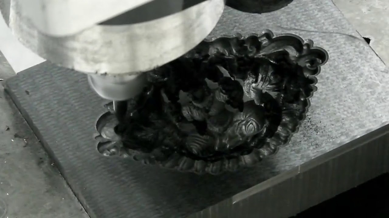 用于工藝品和模具制造的數控金屬雕刻機